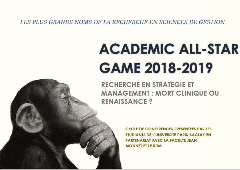 Academic All-Star Game : Recherche en stratégie et management : mort clinique ou renaissance ?
