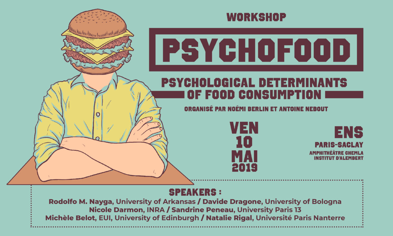 PSYCHOFOOD - Workshop interdisciplinaire sur les déterminants psychologiques des comportements alimentaires - 10/5/2019