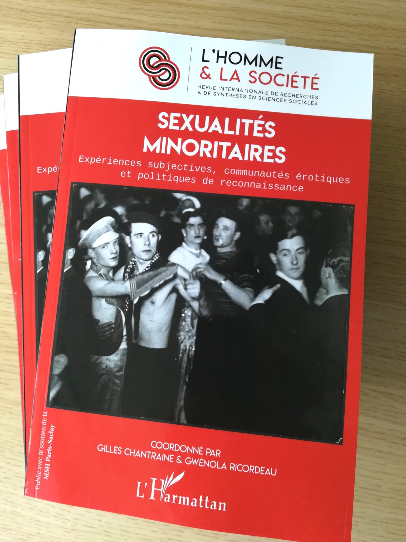 Sexualités minoritaires - Revue l'Homme & la Société n°208 - vient de paraître