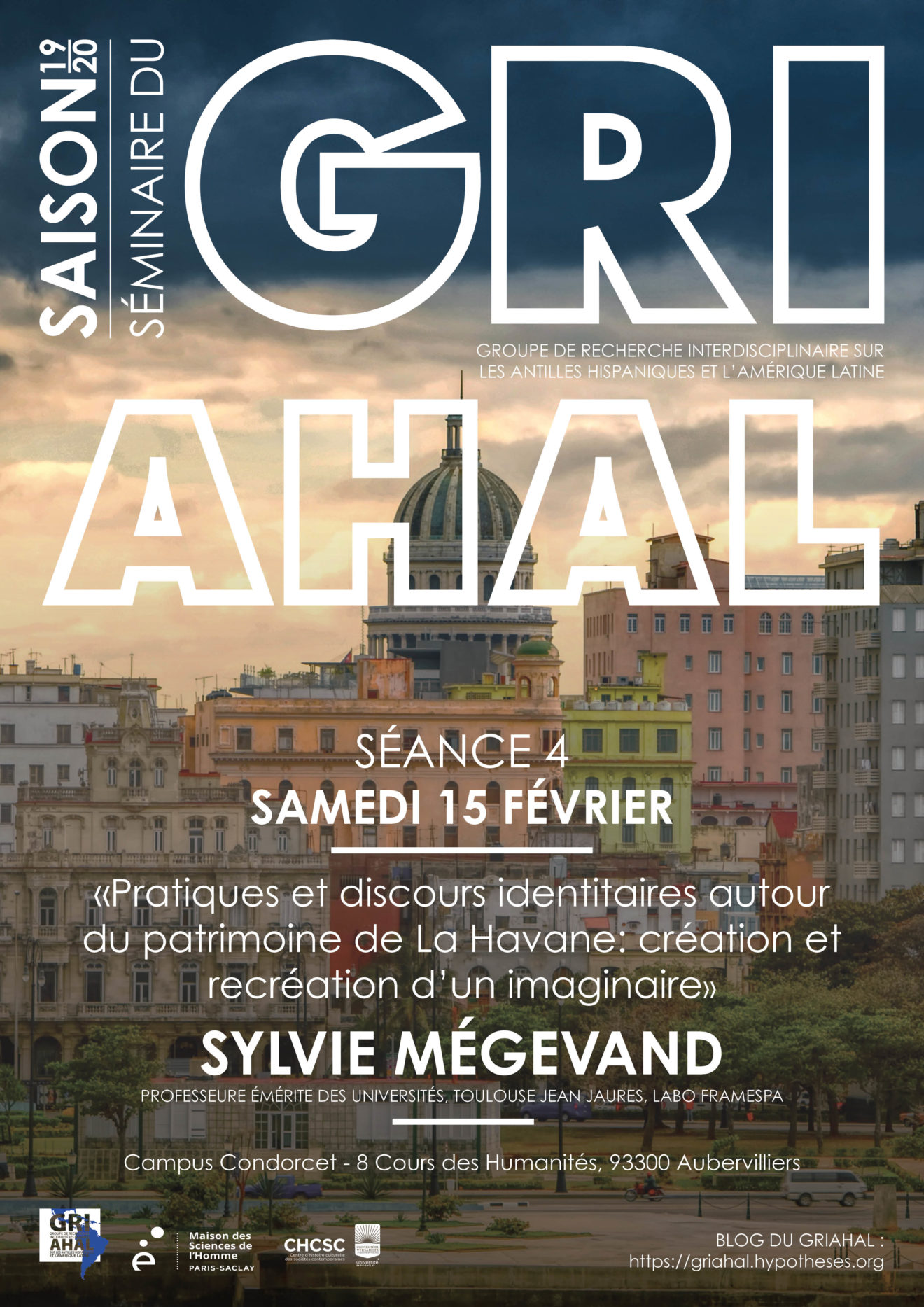 Séminaire du GRIAHAL - 15/02/2020