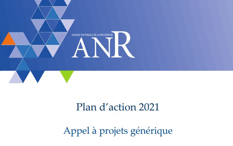 Appel à projets générique ANR - AAPG 2021 - 1/12/2020