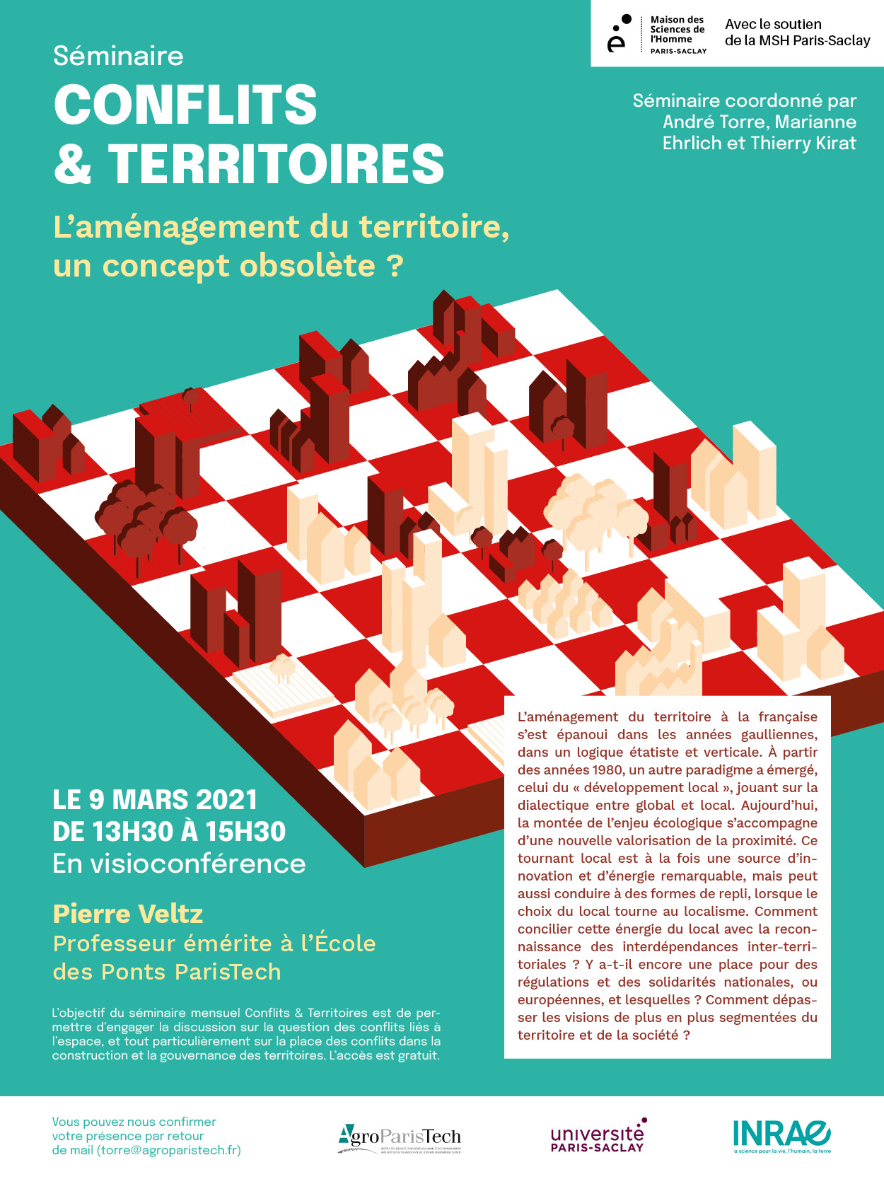 Séminaire Conflits & Territoires - Pierre Veltz - 9/03/2021