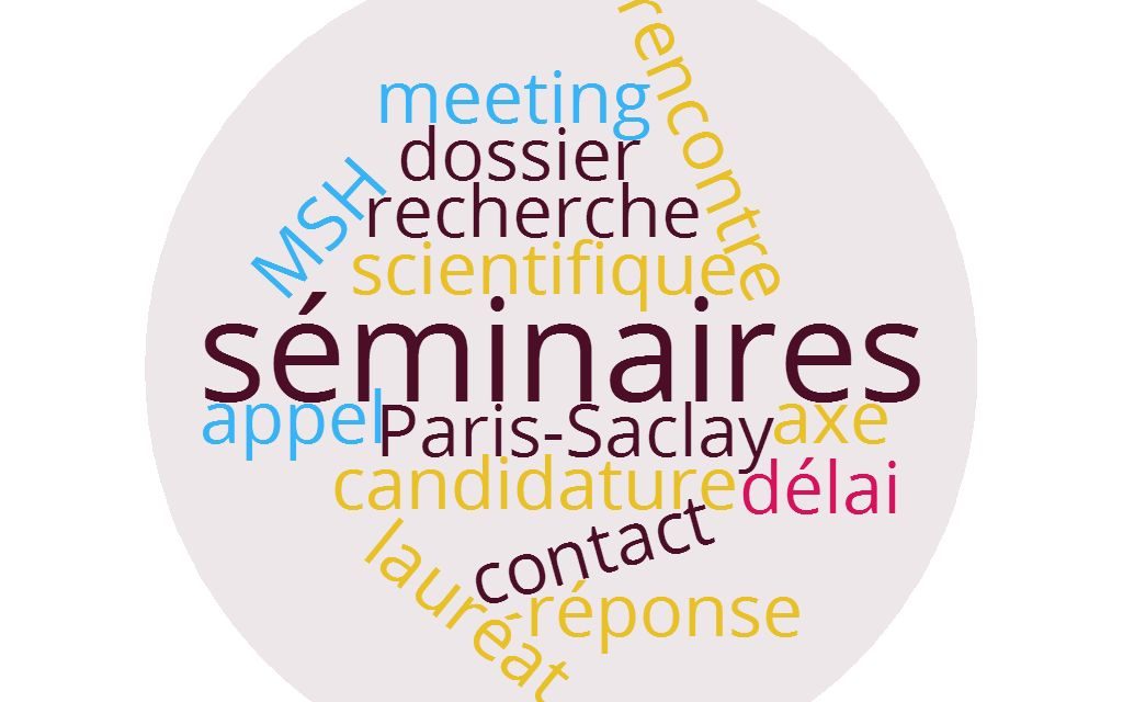 Appel à séminaires 2017 – MSH Paris-Saclay – Vague 2 – 1/12/2017
