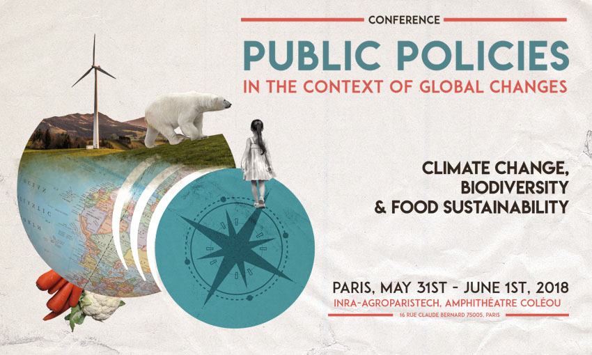 Conférence « Public policies in the context of global changes » – 31/05 & 1/06/2018