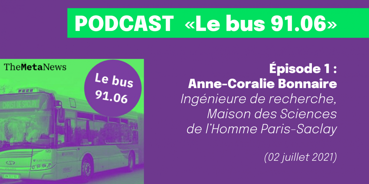 Podcast dans Le bus 91.06 avec Anne-Coralie Bonnaire