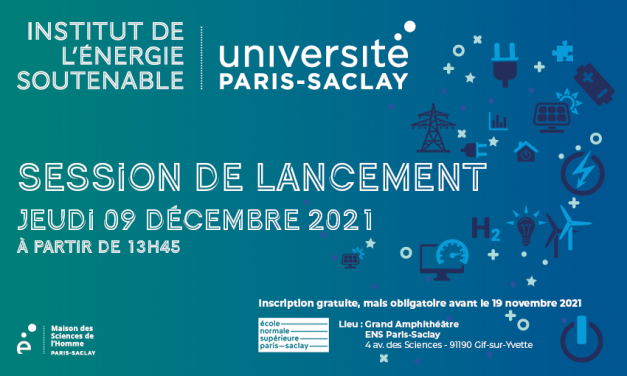 Session de lancement de l’Institut de l’Énergie Soutenable – 9 décembre 2021