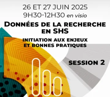 Données de la recherche en SHS : initiation aux enjeux et bonnes pratiques #2