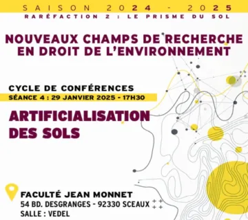 Artificialisation des sols