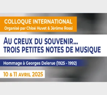 Au creux du souvenir… Trois petites notes de musique