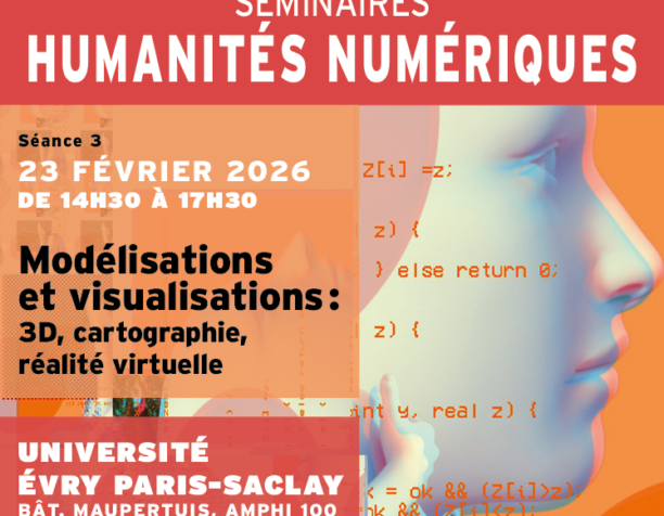 Modélisations et visualisations : 3D, cartographie, réalité virtuelle Modélisations et visualisations : 3D, cartographie, réalité virtuelle
