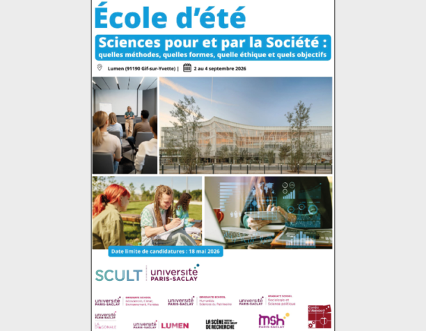 École d’été « Sciences pour et par la société :